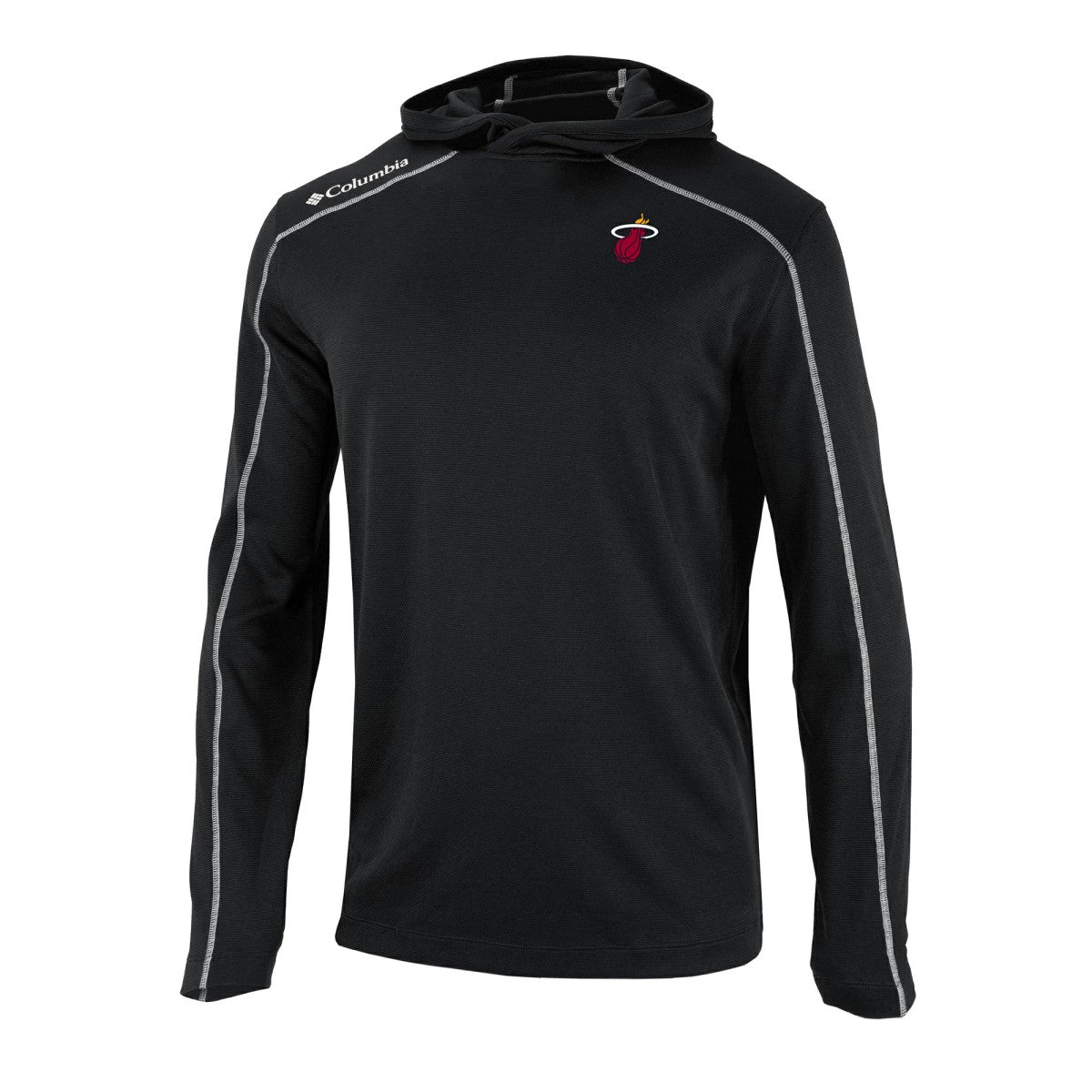 Miami Heat Omni-Wick Shotgun Pullover Hoodie Black | Columbia for sale
