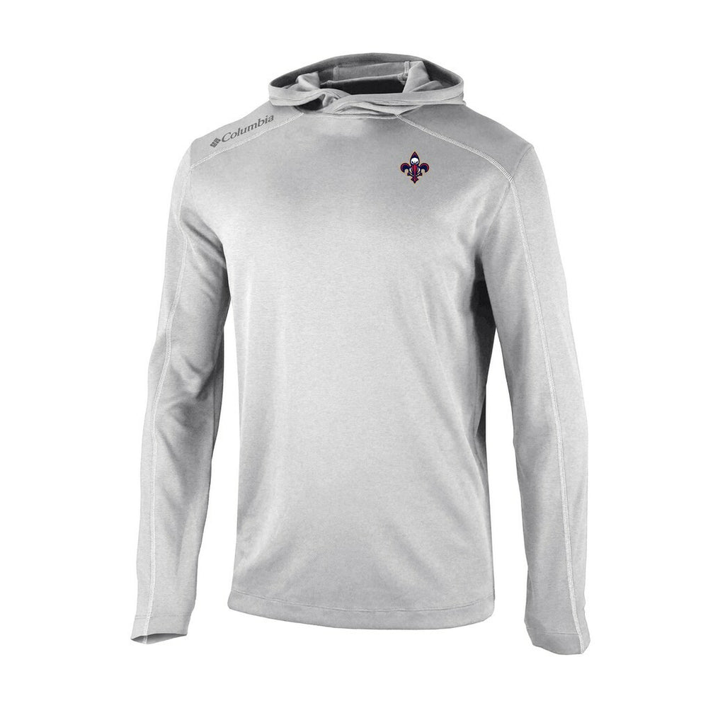 New Orleans Pelicans Omni-Wick Shotgun Pullover Hoodie Gray | Columbia online