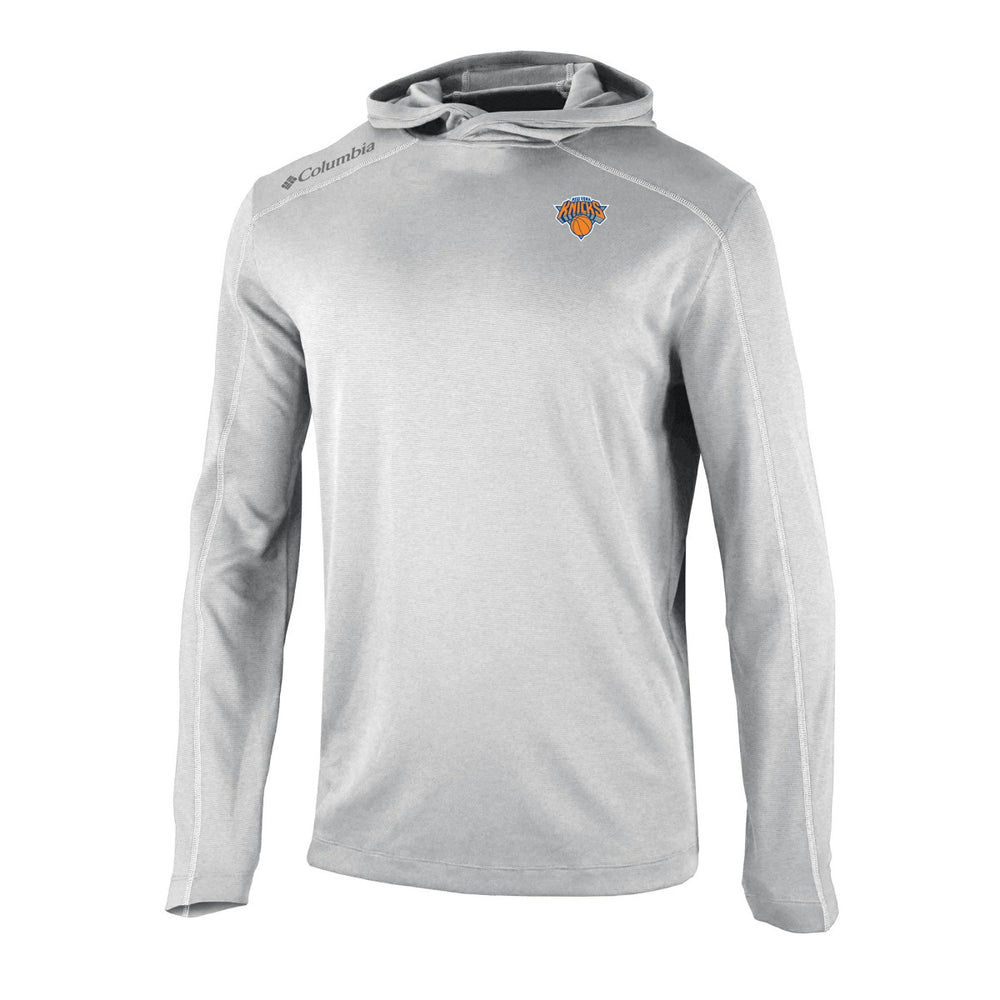 New York Knicks Omni-Wick Shotgun Pullover Hoodie Gray | Columbia outlet