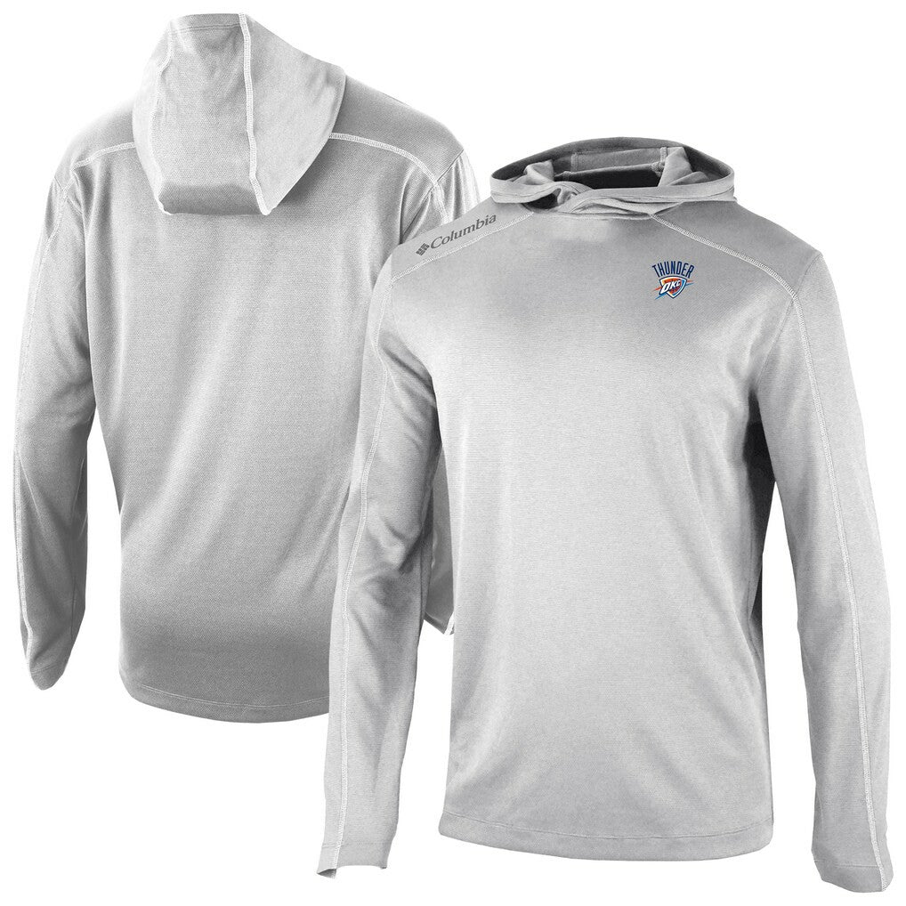 Oklahoma City Thunder Omni-Wick Shotgun Pullover Hoodie Gray | Columbia outlet