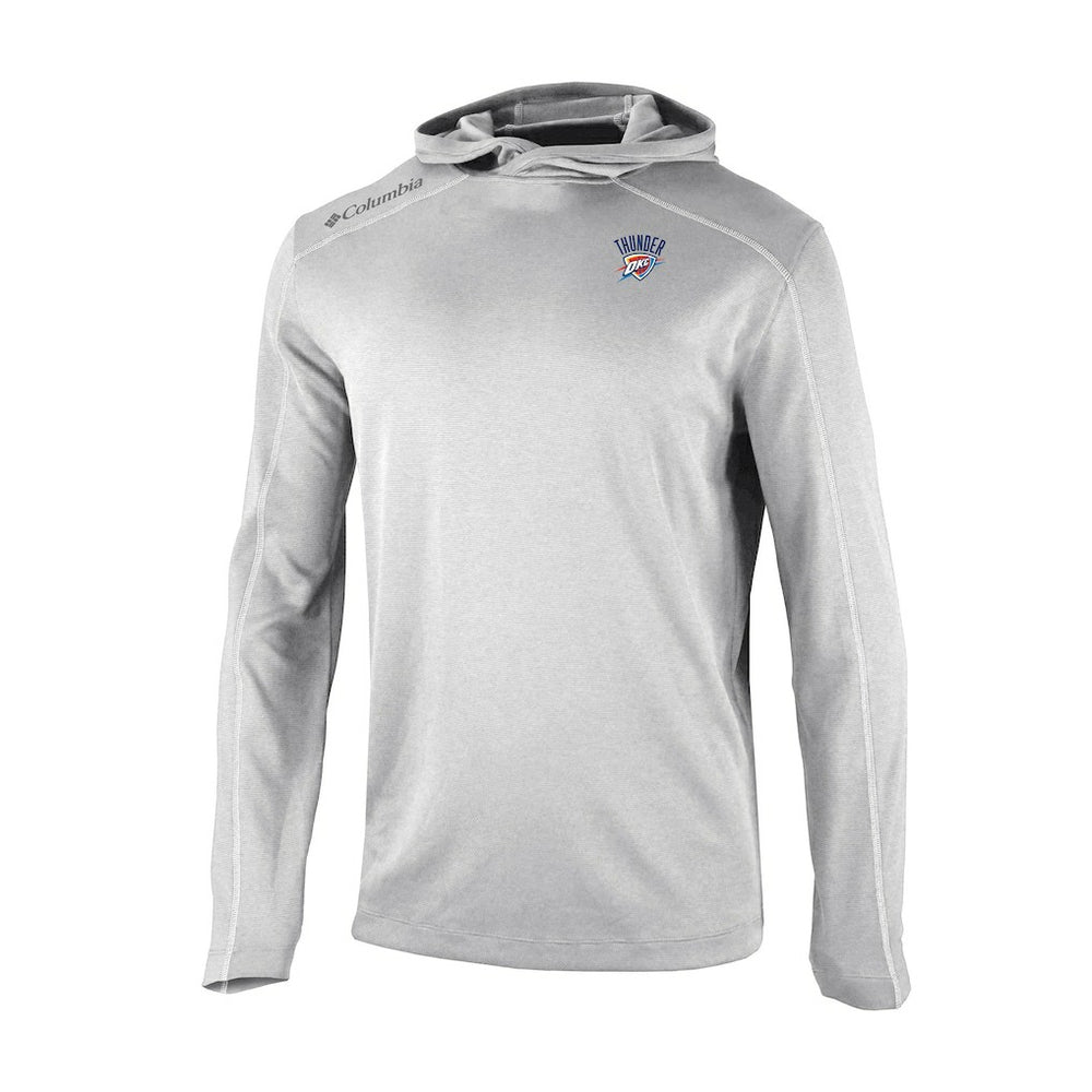 Oklahoma City Thunder Omni-Wick Shotgun Pullover Hoodie Gray | Columbia outlet