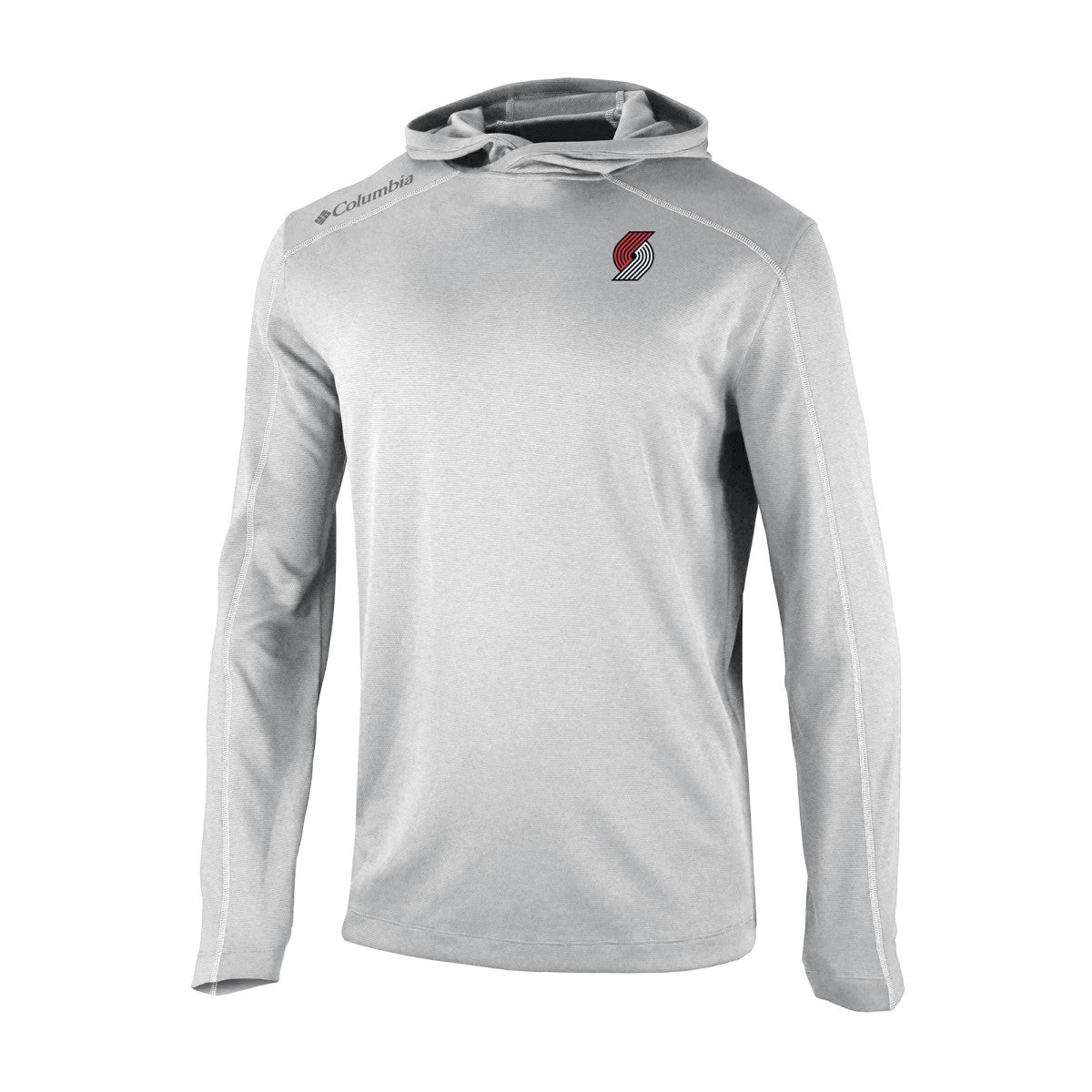 Portland Trail Blazers Omni-Wick Shotgun Pullover Hoodie Gray | Columbia online