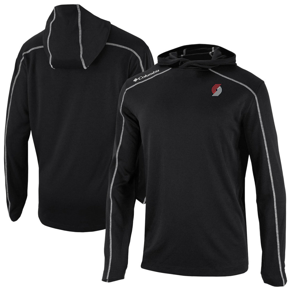 Portland Trail Blazers Omni-Wick Shotgun Pullover Hoodie Black | Columbia US
