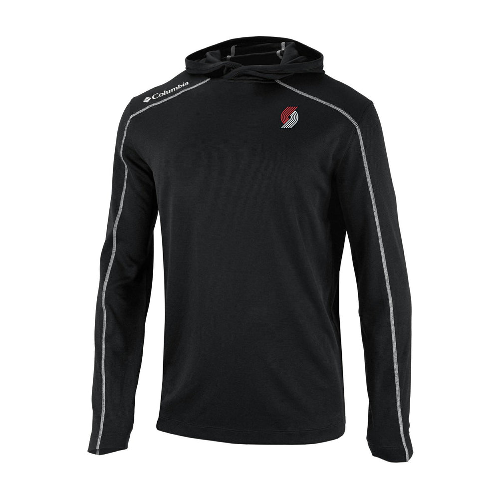 Portland Trail Blazers Omni-Wick Shotgun Pullover Hoodie Black | Columbia US