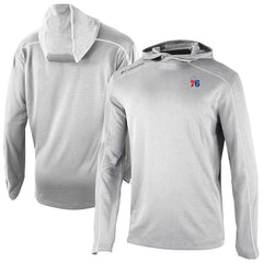 Philadelphia 76ers Omni-Wick Shotgun Pullover Hoodie Gray | Columbia US