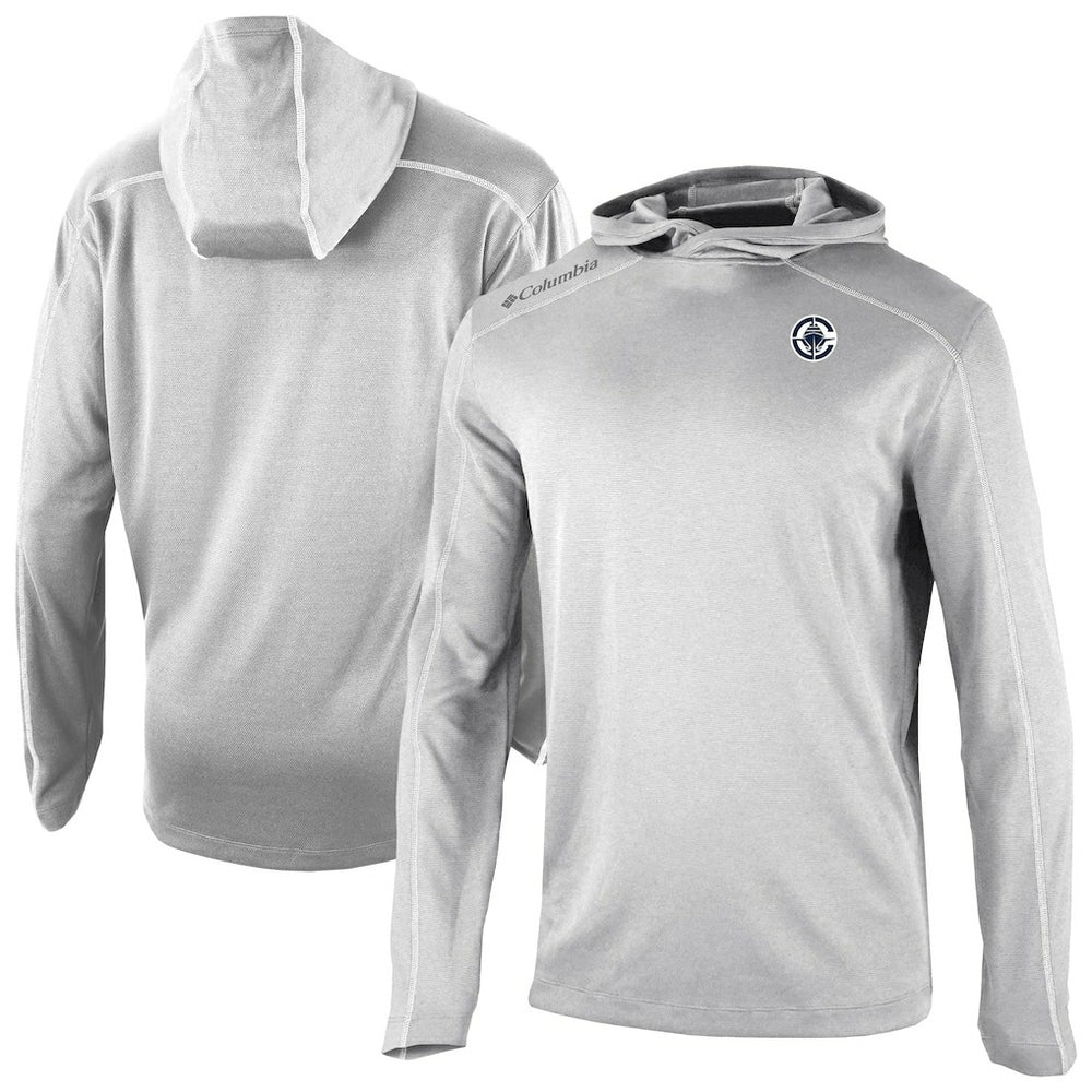 LA Clippers Omni-Wick Shotgun Pullover Hoodie Gray | Columbia