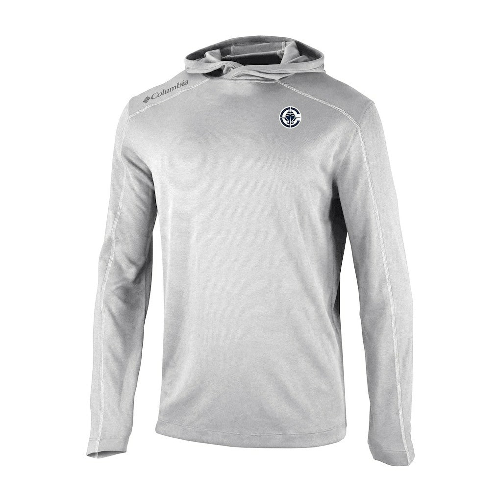 LA Clippers Omni-Wick Shotgun Pullover Hoodie Gray | Columbia