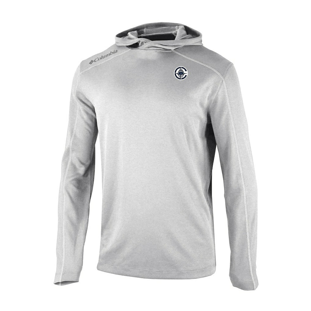 LA Clippers Omni-Wick Shotgun Pullover Hoodie Gray | Columbia