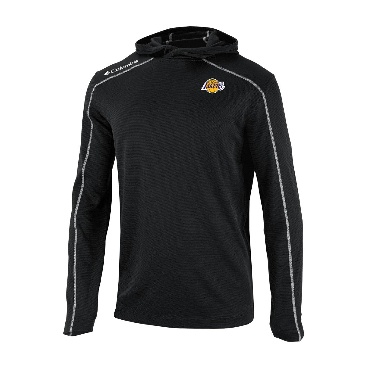 Los Angeles Lakers Omni-Wick Shotgun Pullover Hoodie Black | Columbia online