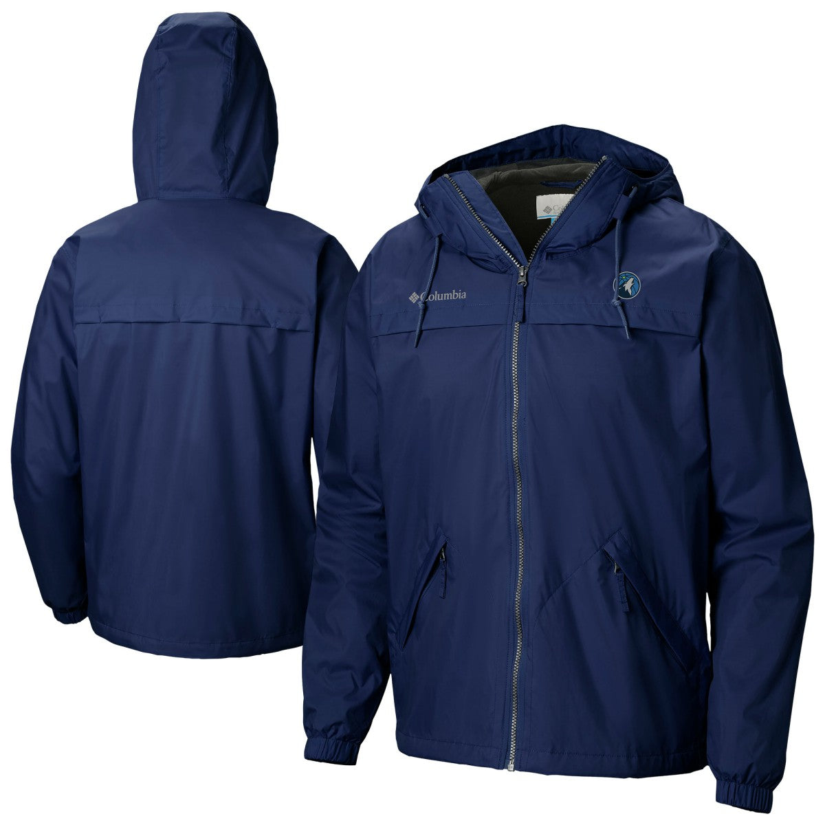 Minnesota Timberwolves Oroville Creek Lined Full-Zip Jacket Navy | Columbia US