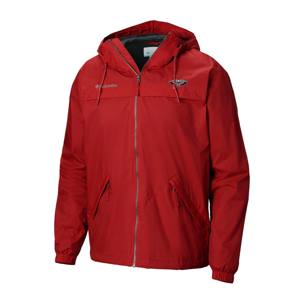 New Orleans Pelicans Oroville Creek Lined Full-Zip Jacket Red | Columbia Lifestyle
