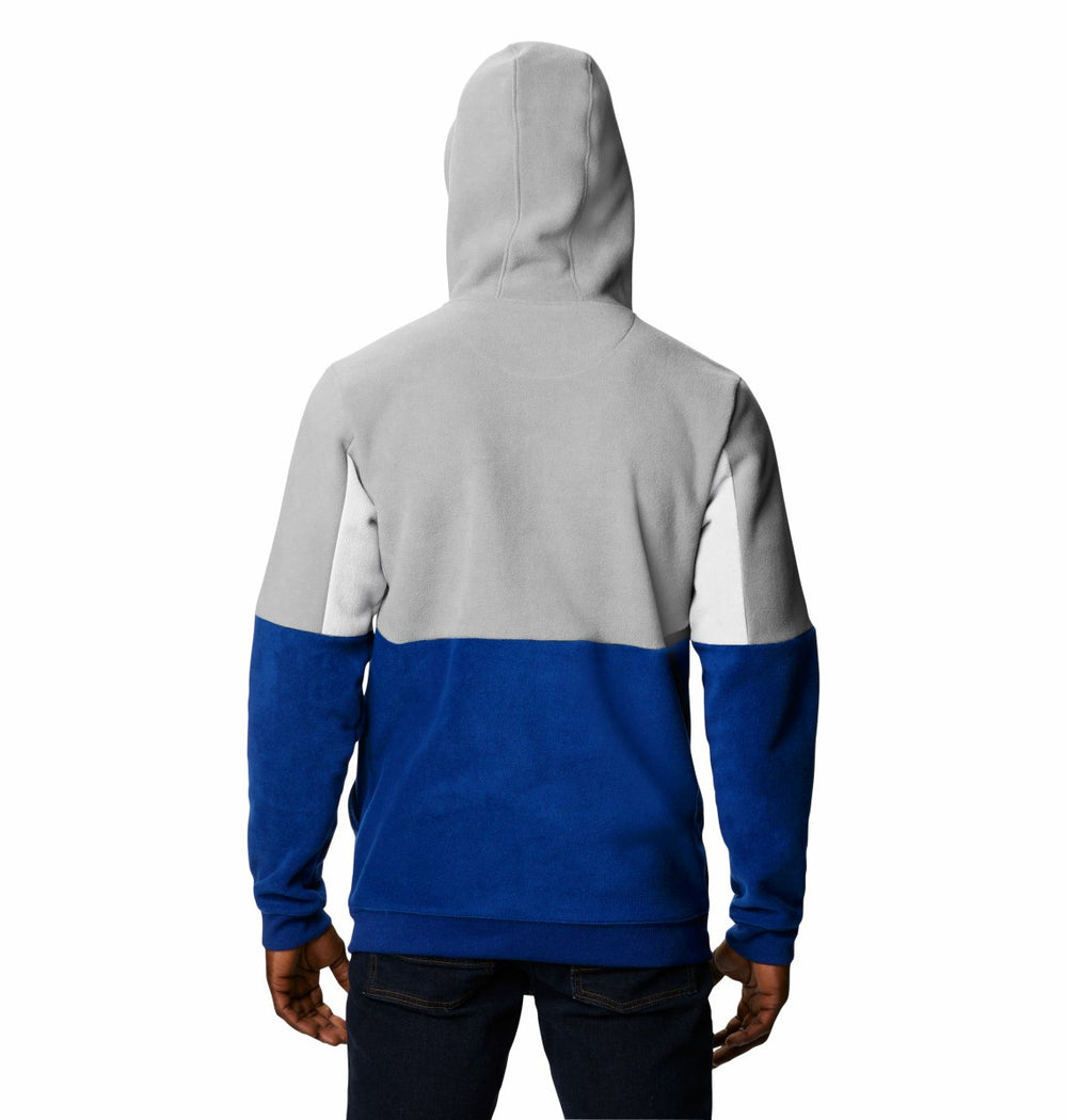 New York Knicks Men's Lodge Quarter-Zip Hoodie Blue | Columbia outlet