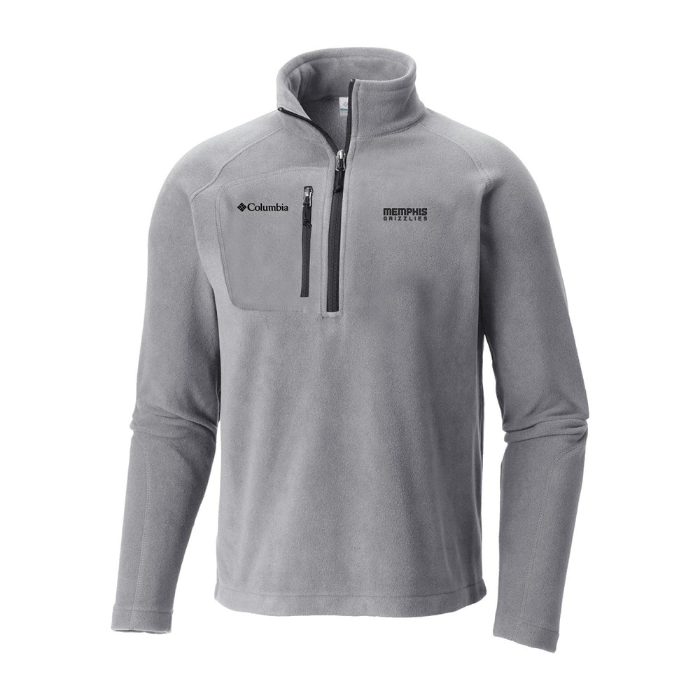 Memphis Grizzlies Fast Trek III Half-Zip Fleece Pullover Gray | Columbia outlet
