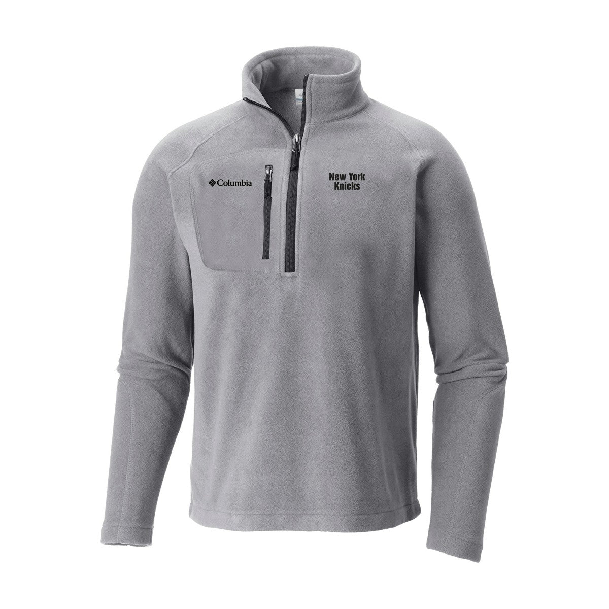New York Knicks Fast Trek III Half-Zip Fleece Pullover Gray | Columbia discount