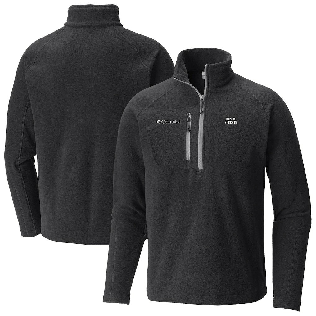 Houston Rockets Fast Trek III Half-Zip Fleece Pullover for sale Black | Columbia for sale