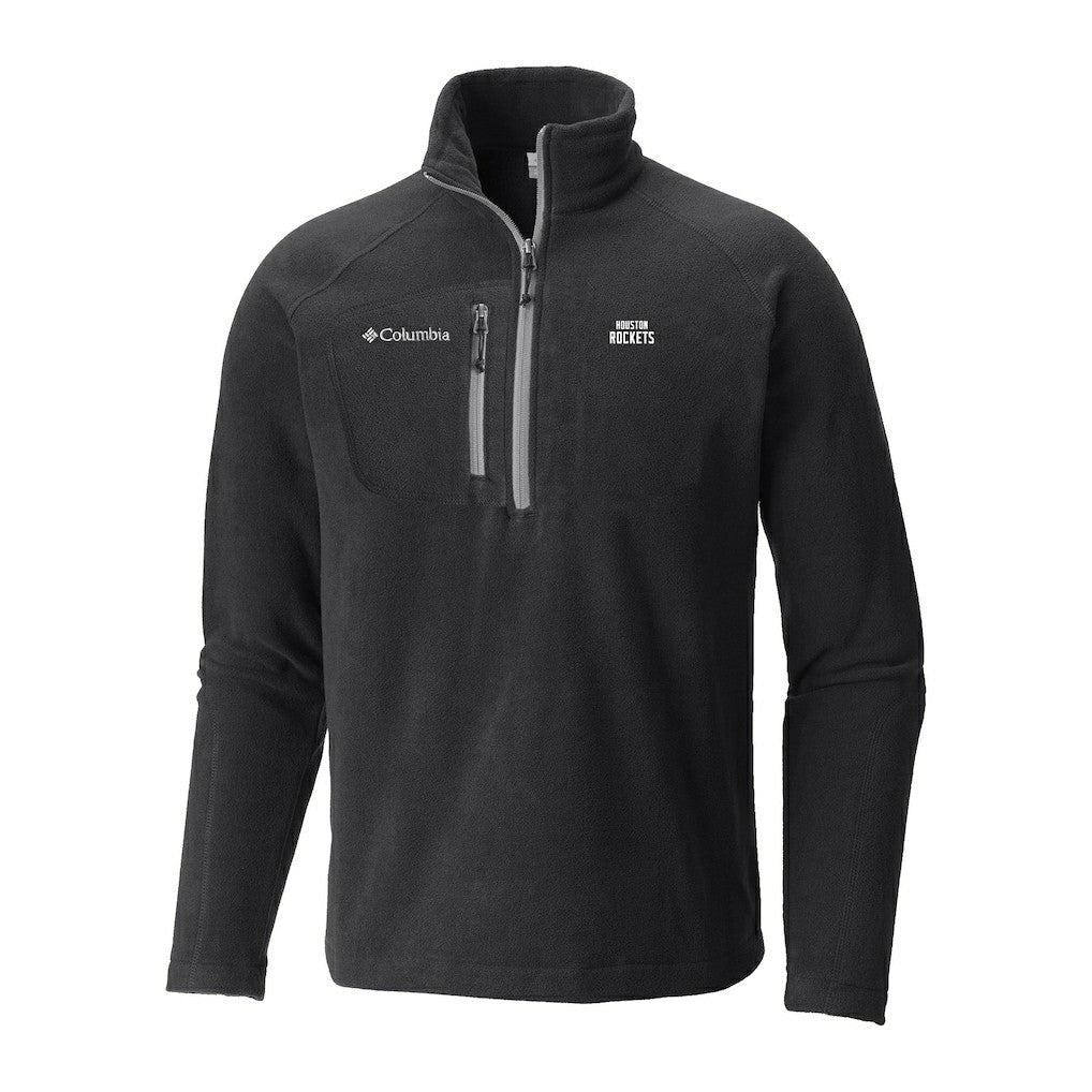 Houston Rockets Fast Trek III Half-Zip Fleece Pullover for sale Black | Columbia for sale
