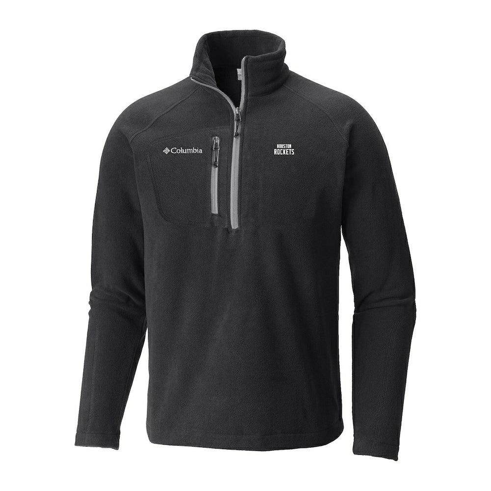 Houston Rockets Fast Trek III Half-Zip Fleece Pullover for sale Black | Columbia for sale