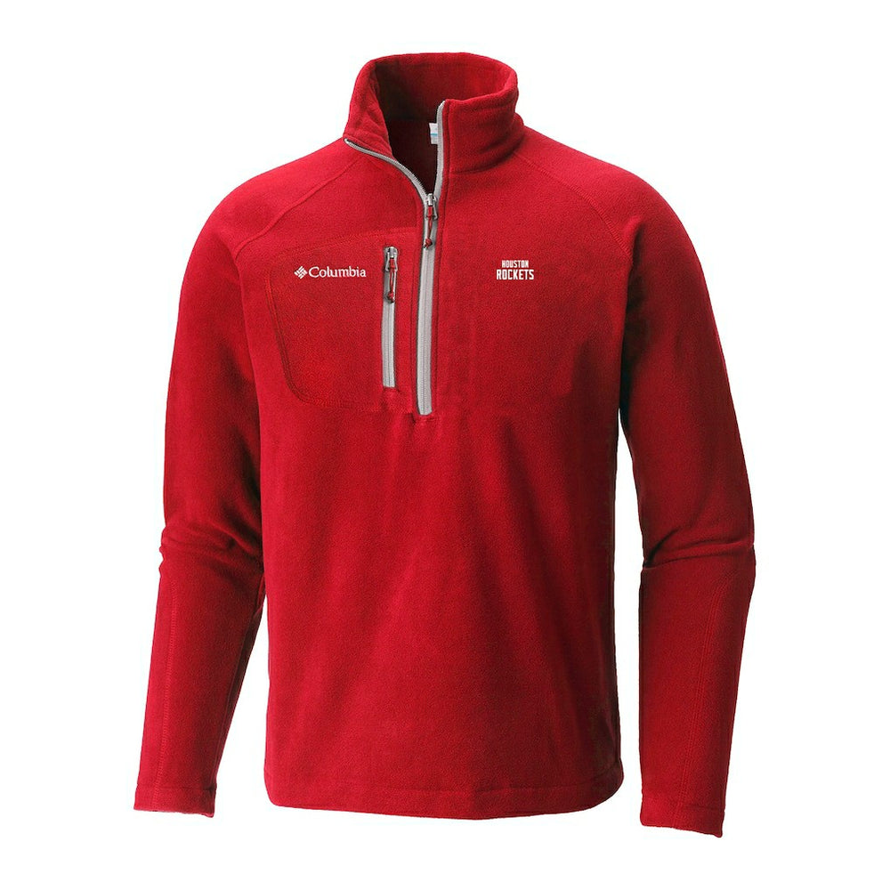 Houston Rockets Fast Trek III Half-Zip Fleece Pullover for sale Red | Columbia discount
