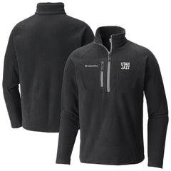 Utah Jazz Fast Trek III Half-Zip Fleece Pullover Black | Columbia US