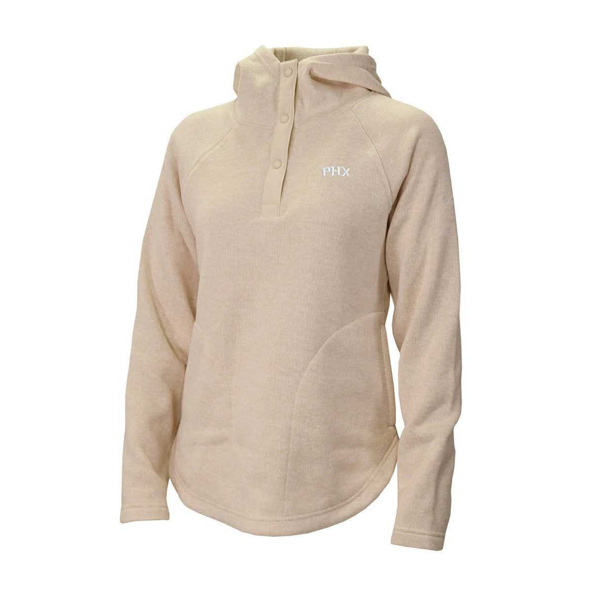 Phoenix Suns Women's Sweater Weather Quarter-Snap Hoodie Cream | Columbia outlet