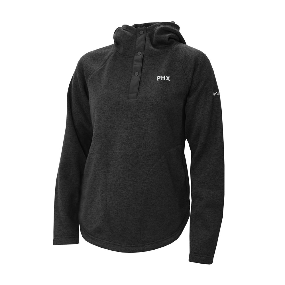 Phoenix Suns Women's Sweater Weather Quarter-Snap Hoodie Black | Columbia for sale