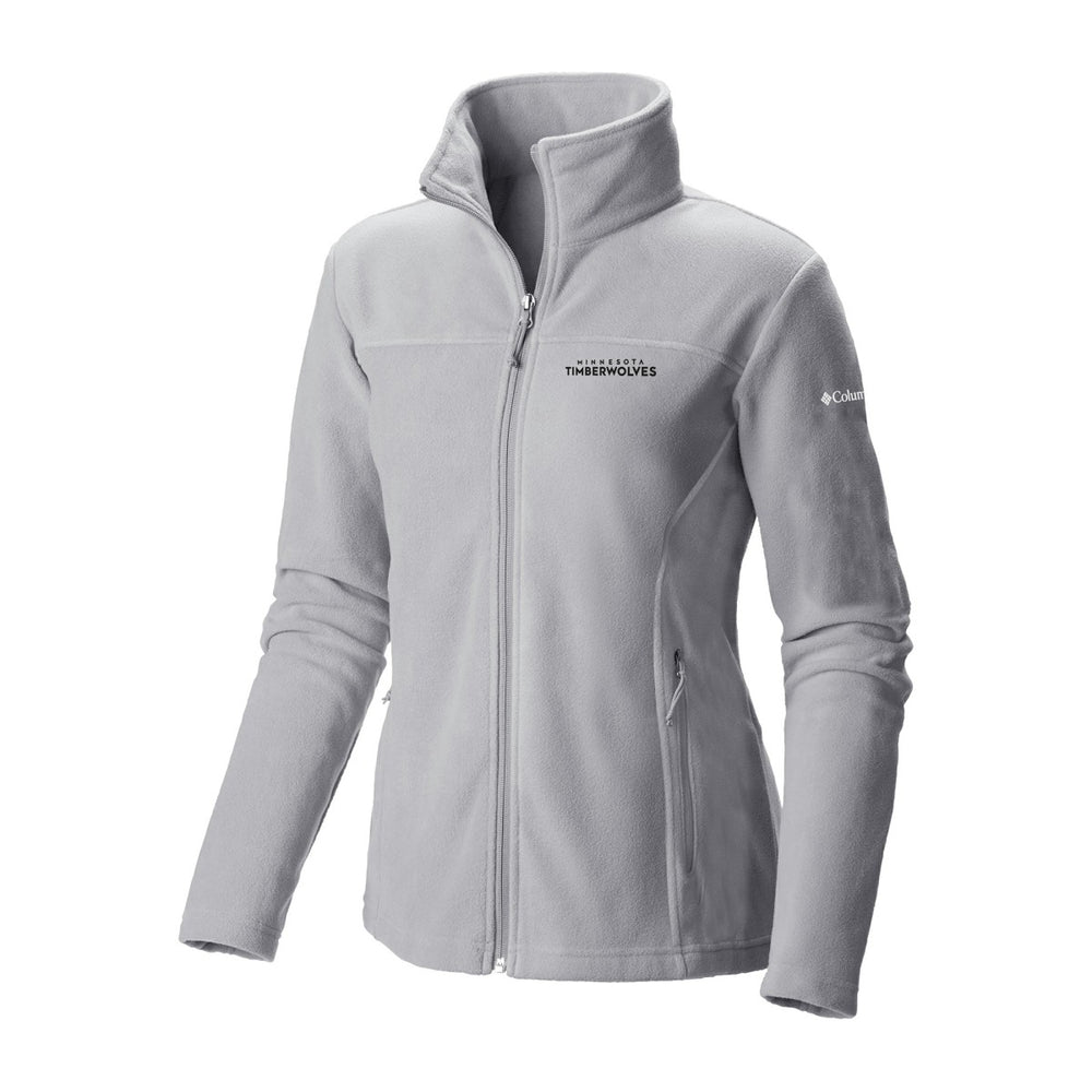 Minnesota Timberwolves Women's Give & Go II Fleece Full-Zip Jacket Gray | Columbia Lifestyle
