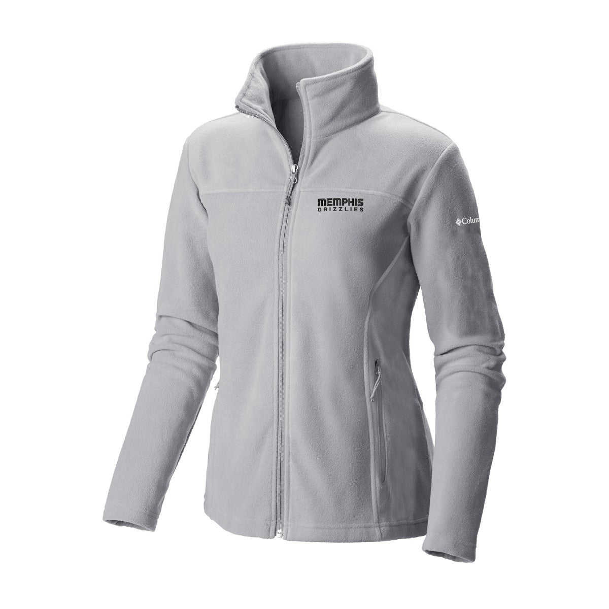 Memphis Grizzlies Women's Give & Go II Fleece Full-Zip Jacket Gray | Columbia online