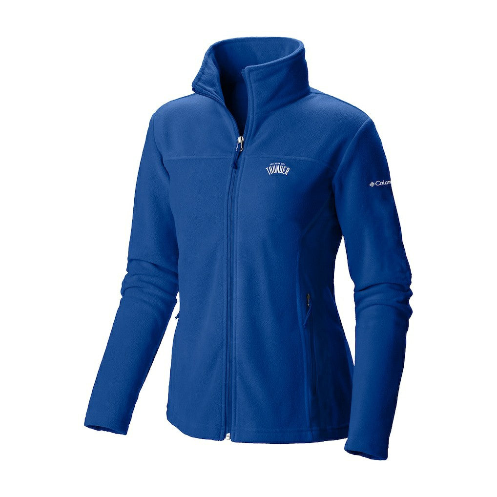 Oklahoma City Thunder Women's Give & Go II Fleece Full-Zip Jacket Blue | Columbia online