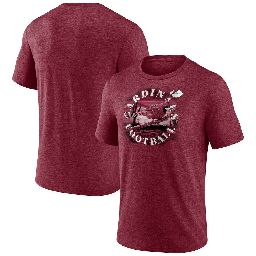 Arizona Cardinals Sporting Chance Tri-Blend T-Shirt Cardinal