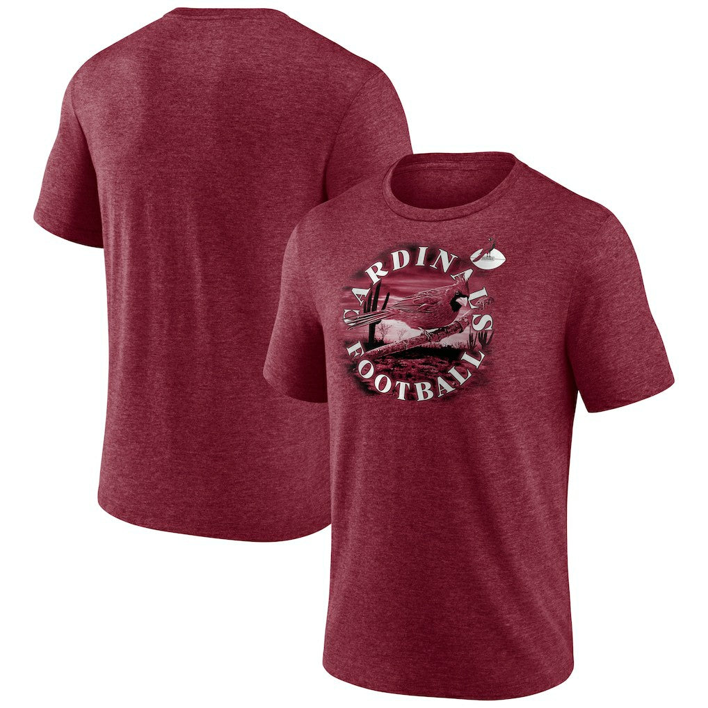 Arizona Cardinals Sporting Chance Tri-Blend T-Shirt Cardinal