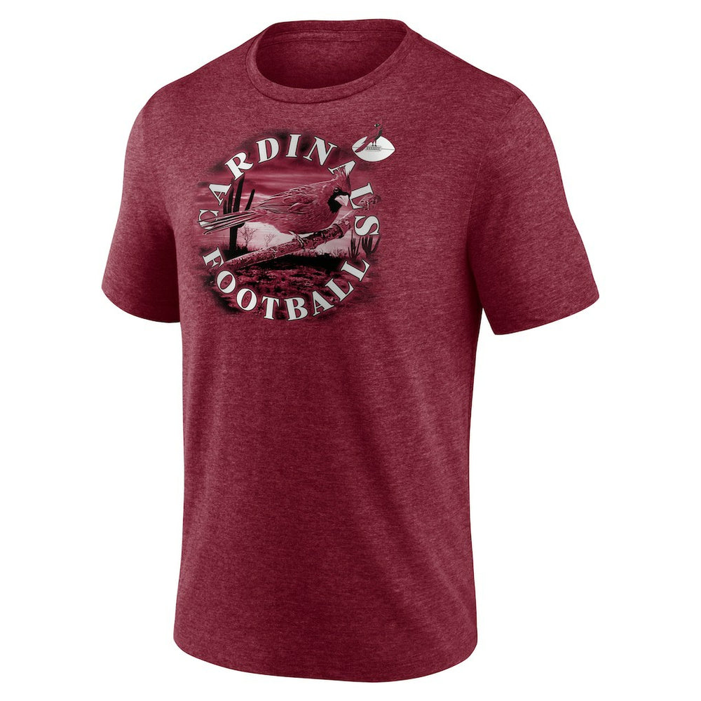 Arizona Cardinals Sporting Chance Tri-Blend T-Shirt Cardinal