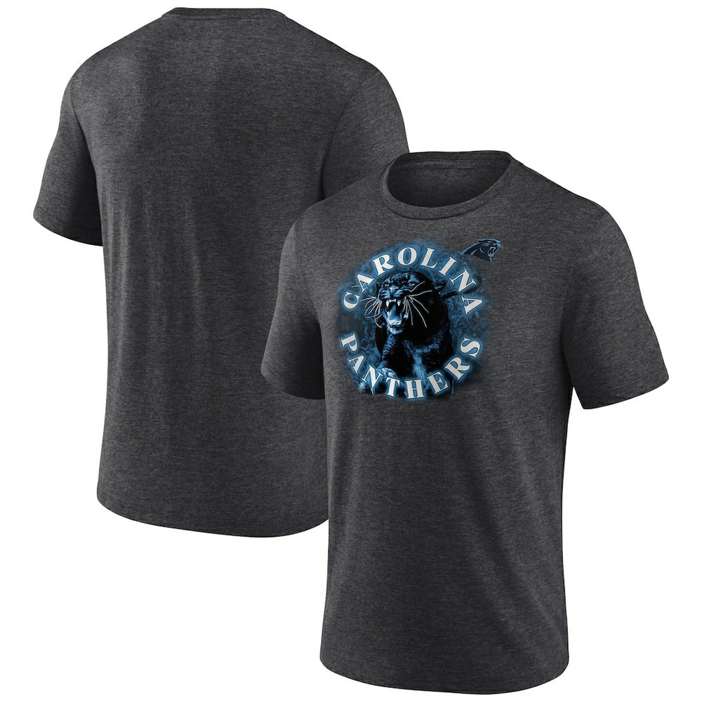 Carolina Panthers Sporting Chance Tri-Blend T-Shirt Charcoal