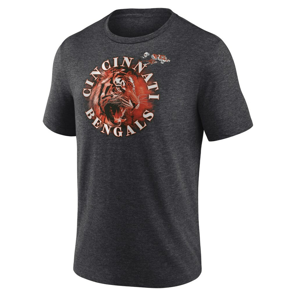 Cincinnati Bengals Sporting Chance Tri-Blend T-Shirt Charcoal