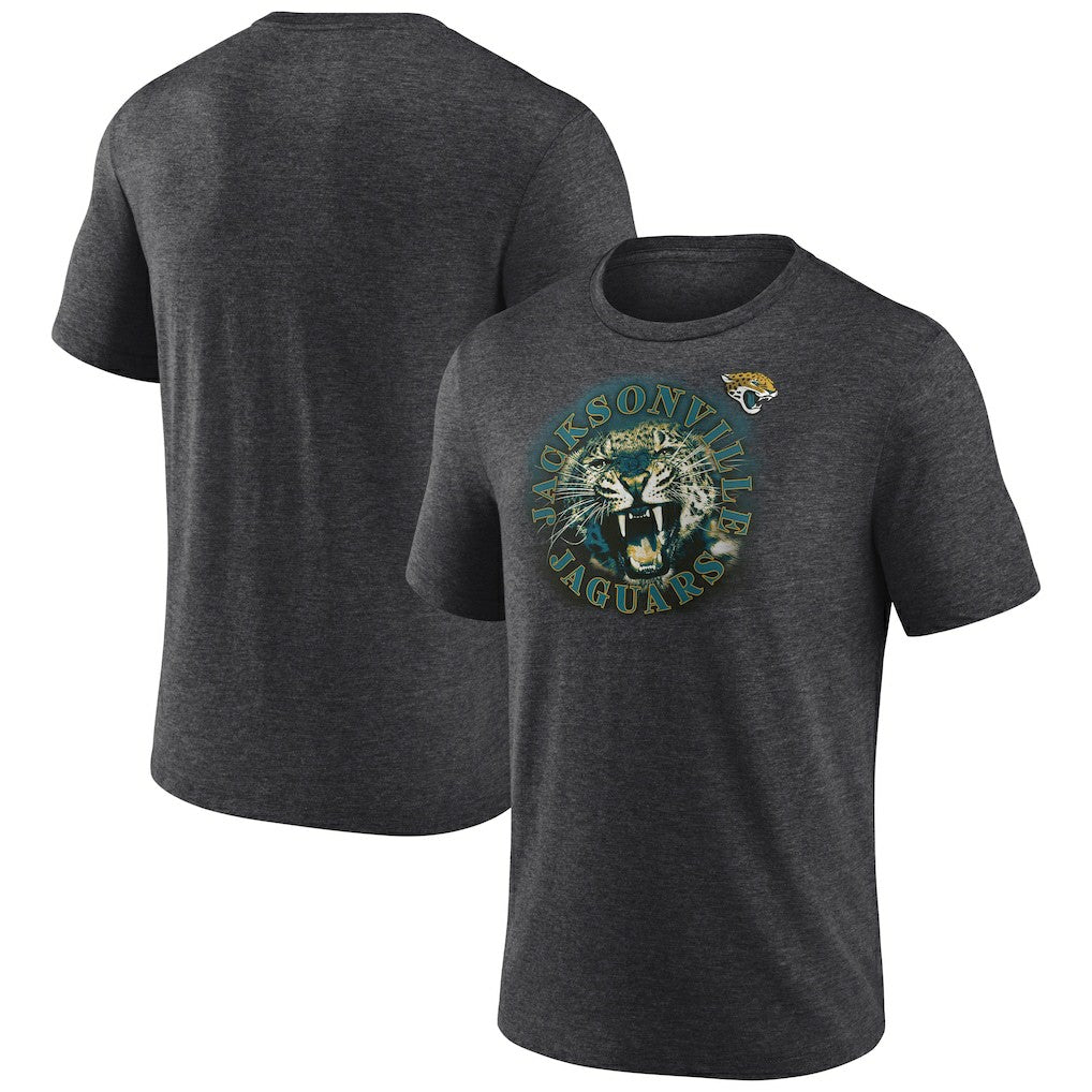 Jacksonville Jaguars Sporting Chance Tri-Blend T-Shirt Charcoal