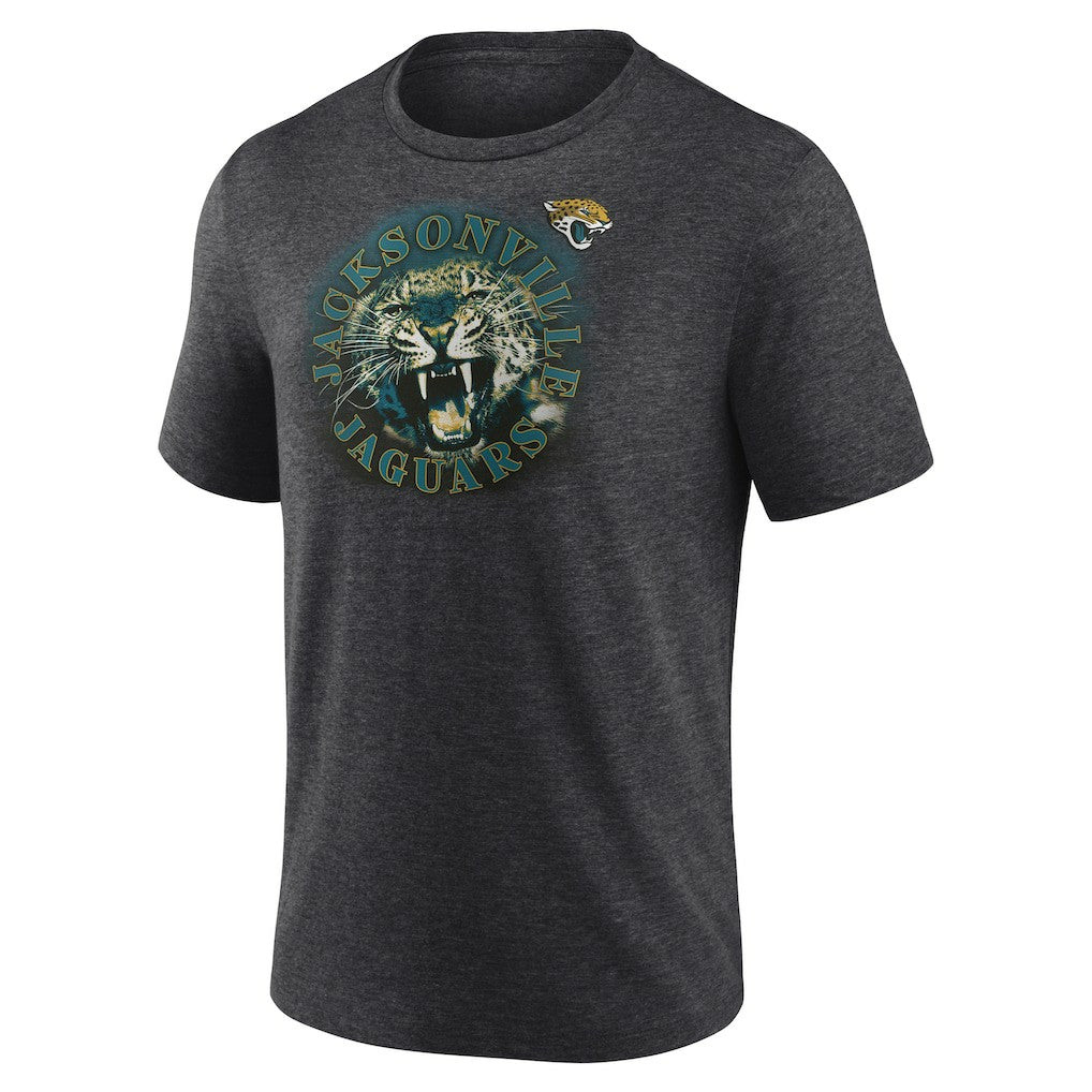 Jacksonville Jaguars Sporting Chance Tri-Blend T-Shirt Charcoal