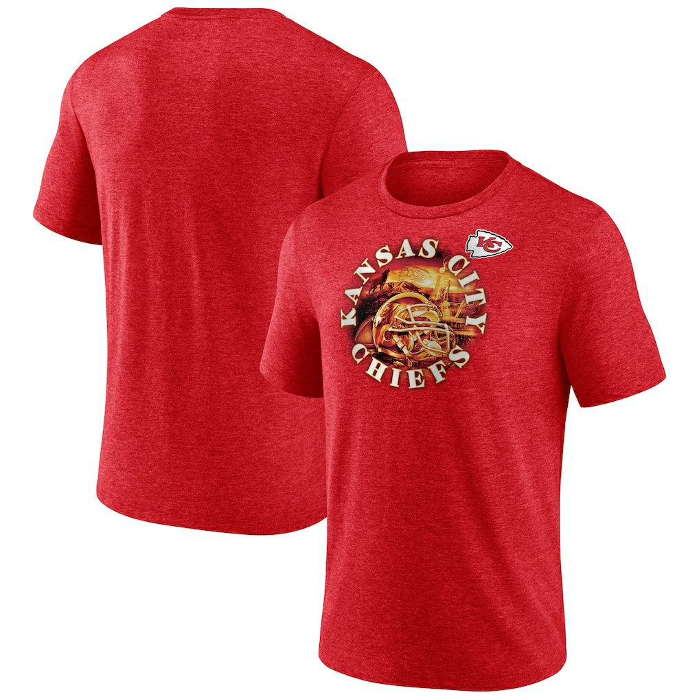Kansas City Chiefs Sporting Chance Tri-Blend T-Shirt Red