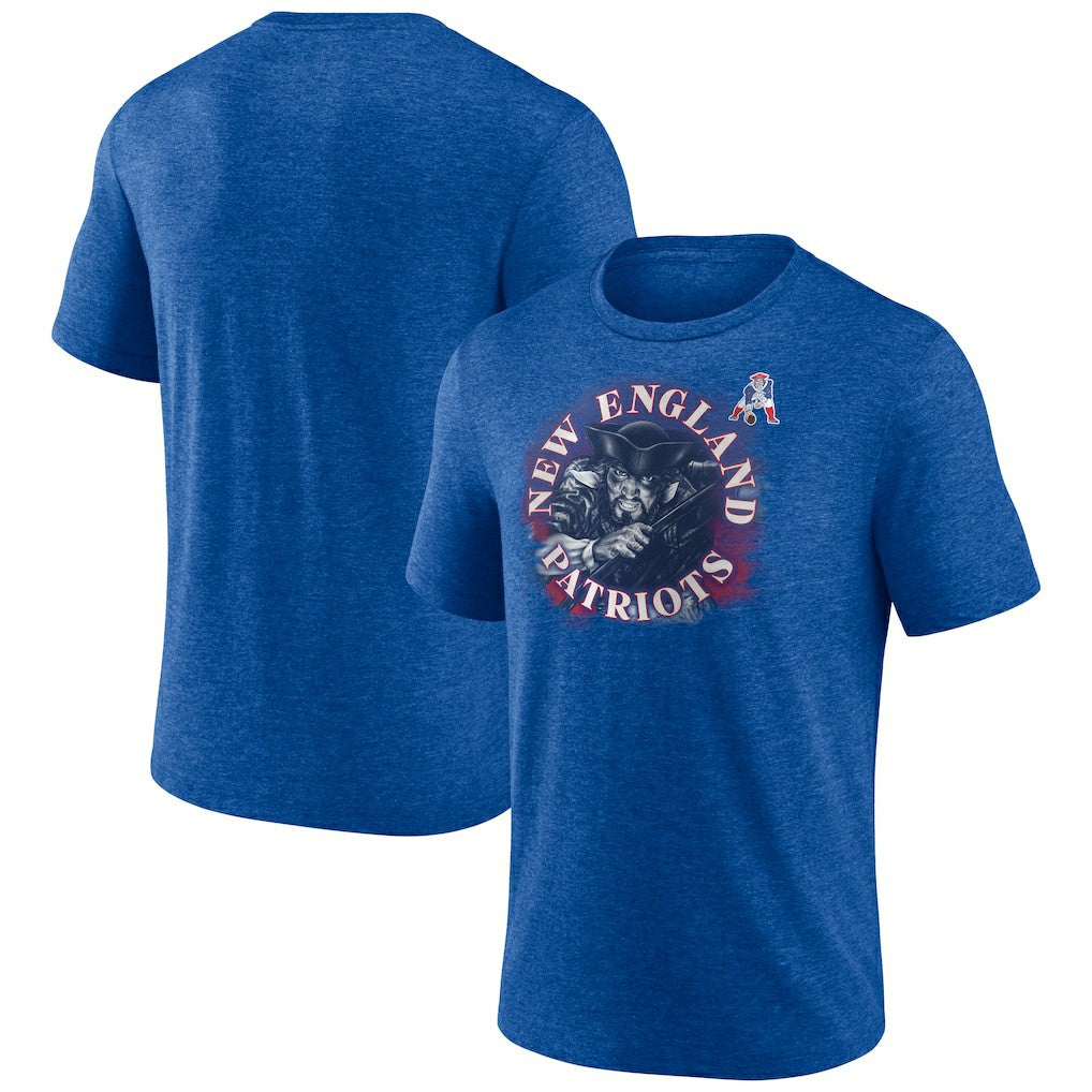 New England Patriots Sporting Chance Tri-Blend T-Shirt Royal