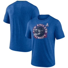 New England Patriots Sporting Chance Tri-Blend T-Shirt Royal