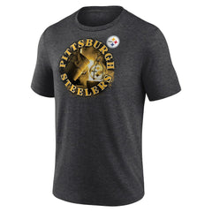 Pittsburgh Steelers Sporting Chance Tri-Blend T-Shirt Charcoal