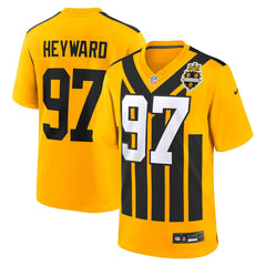 Nike Cameron Heyward Pittsburgh Steelers Alternate 1933 Throwback Game Jersey Gold