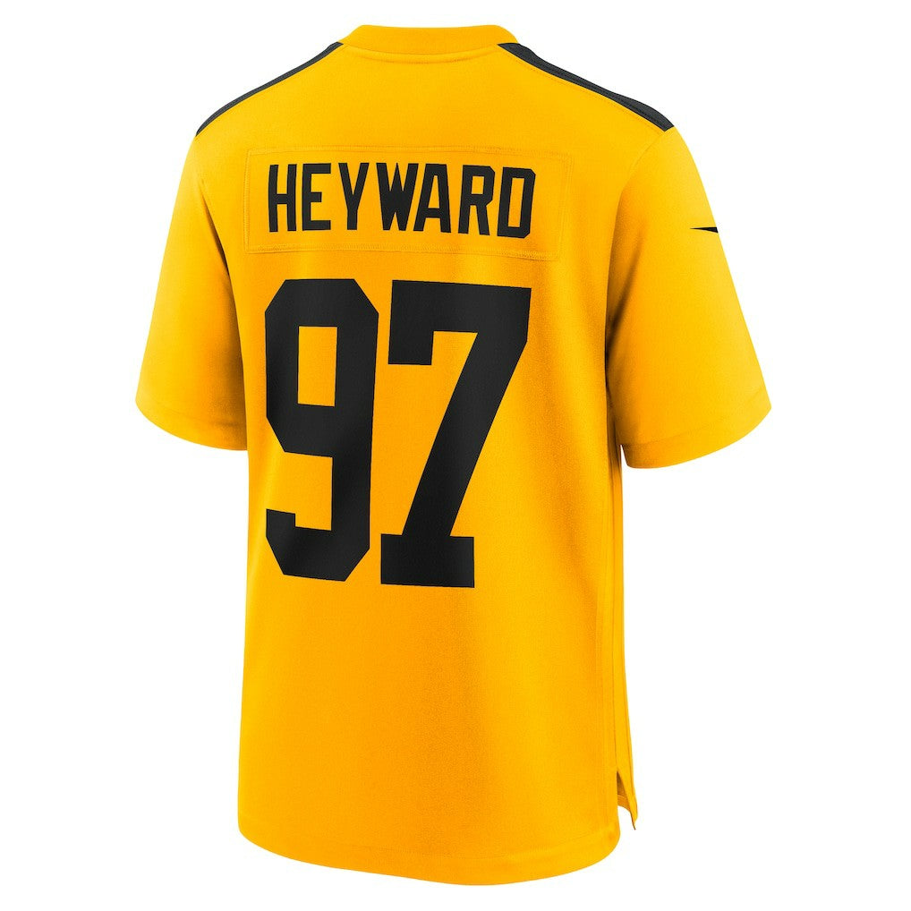 Nike Cameron Heyward Pittsburgh Steelers Alternate 1933 Throwback Game Jersey Gold
