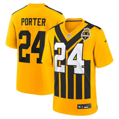 Nike Joey Porter Jr. Pittsburgh Steelers Alternate 1933 Throwback Game Jersey Gold