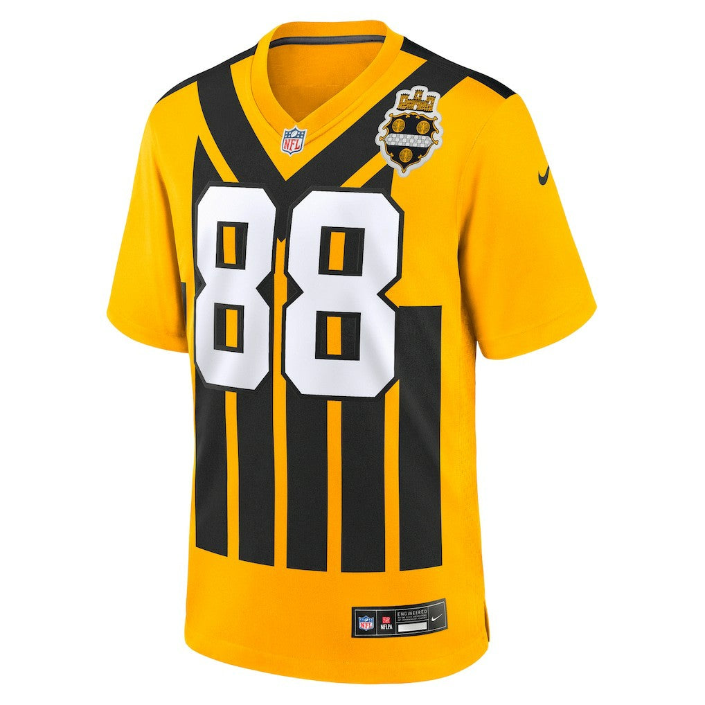 Nike Pat Freiermuth Pittsburgh Steelers Alternate 1933 Throwback Game Jersey Gold