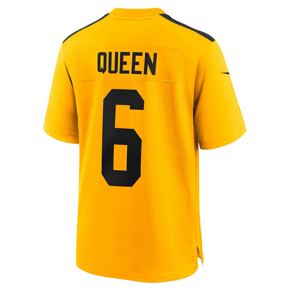Nike Patrick Queen Pittsburgh Steelers Alternate 1933 Throwback Game Jersey Gold