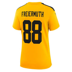 Nike Pat Freiermuth Pittsburgh Steelers Women's Alternate 1933 Throwback Game Jersey Gold