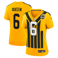 Nike Patrick Queen Pittsburgh Steelers Women's Alternate 1933 Throwback Game Jersey Gold