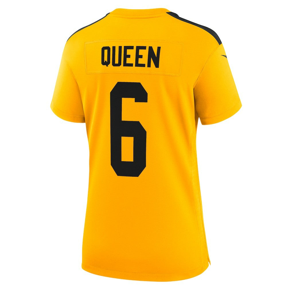 Nike Patrick Queen Pittsburgh Steelers Women's Alternate 1933 Throwback Game Jersey Gold