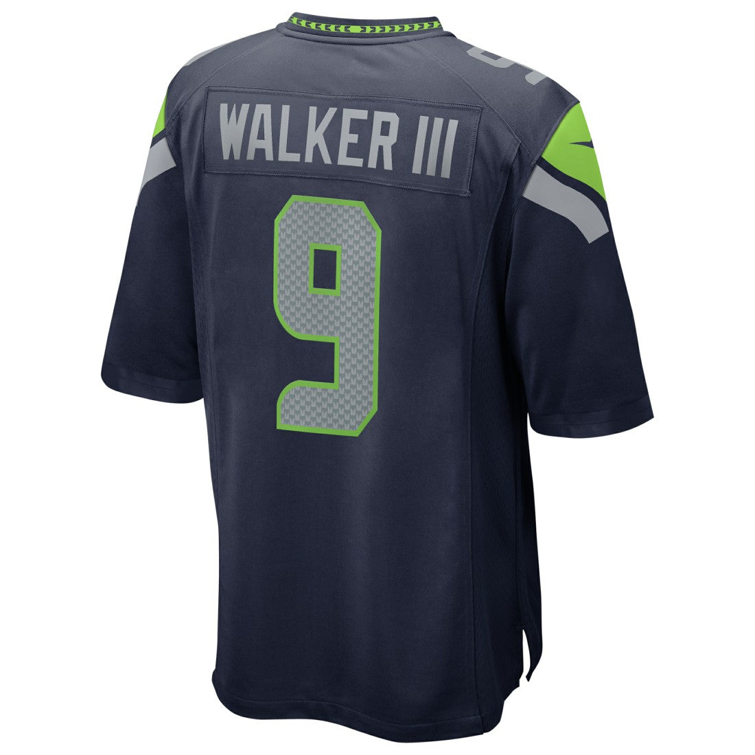 Nike Kenneth Walker III Seattle Seahawks 50th Season Game Jersey College Navy