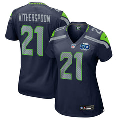 Nike Devon Witherspoon Seattle Seahawks Women's Team 50th Season Game Jersey College Navy