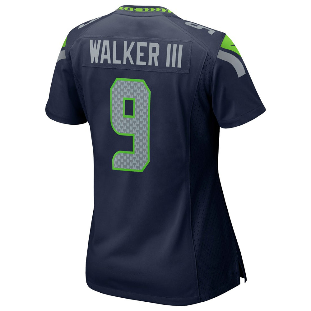 Nike Kenneth Walker III Seattle Seahawks Women's 50th Season Game Jersey College Navy